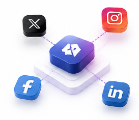 Social channel campaign routing